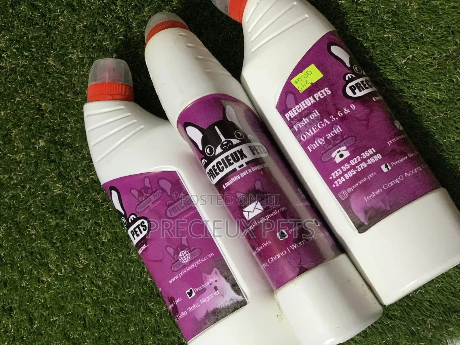 Precieux Pets Fish Oil for Cats and Dogs