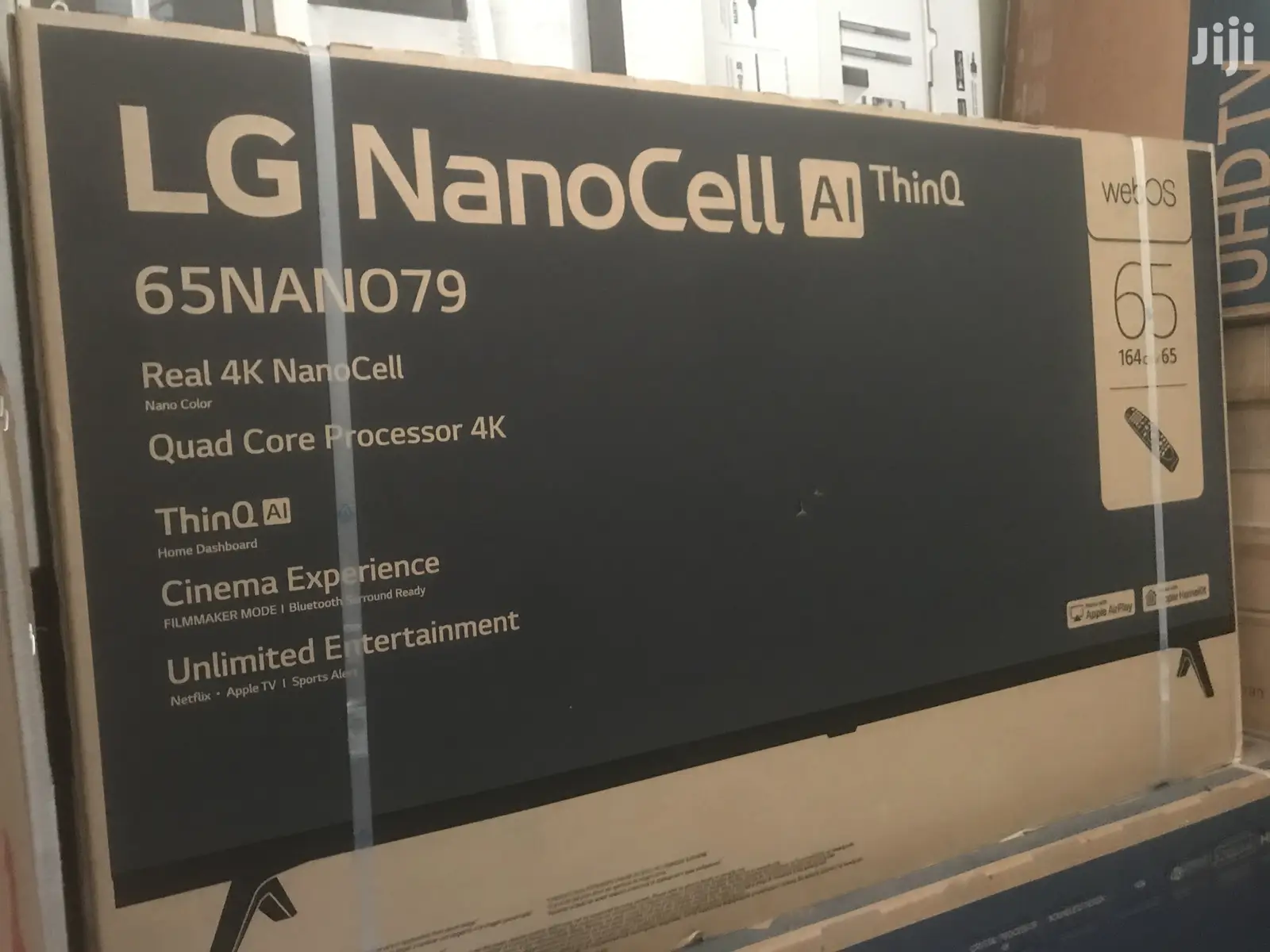 LG 65 Inch 65NANO796 Smart 4K UHD Nanocell HDR Freeview