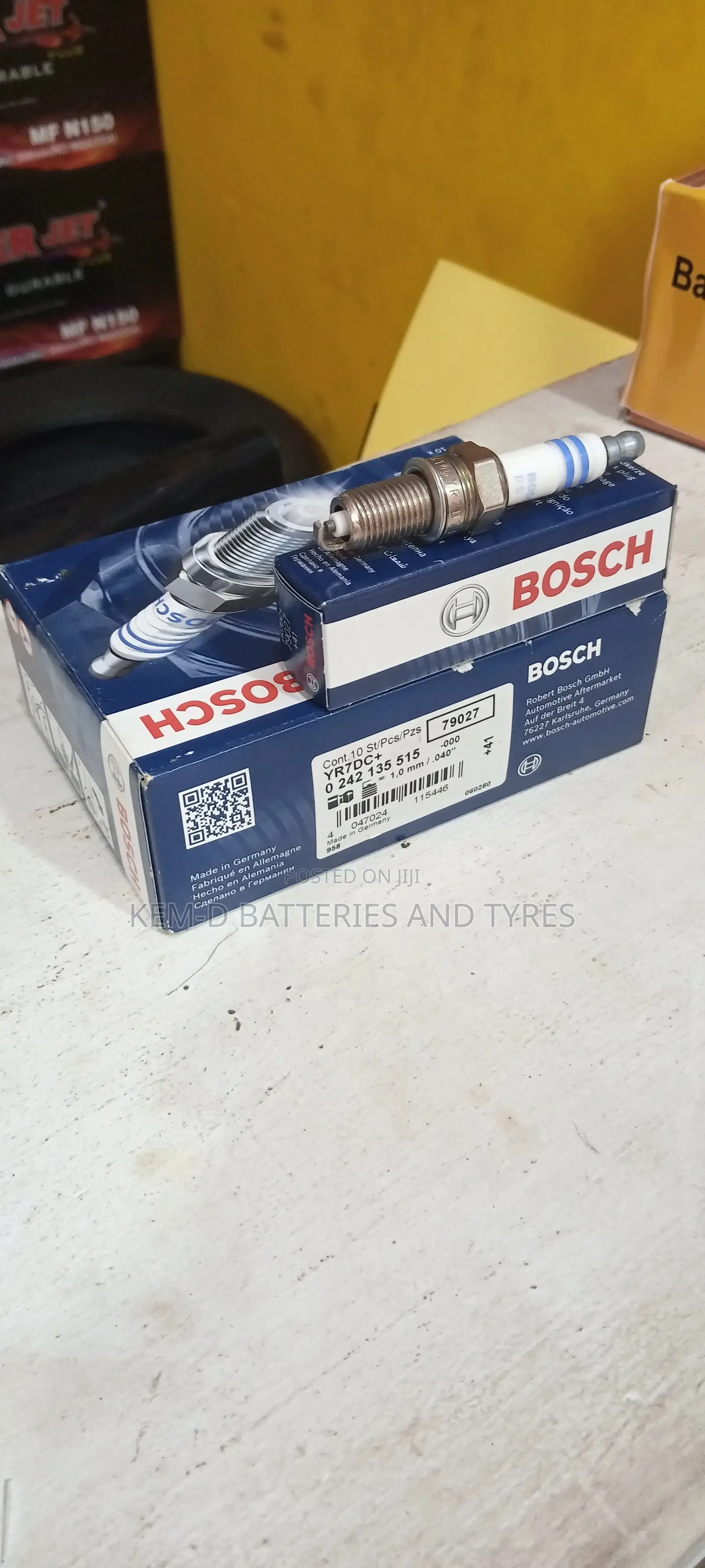 Suzuki Alto Spark Plug Bosch 79027 Yr7dc+ Delivery