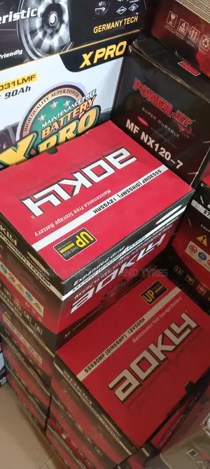 13 Plates Aokly Car Battery. Free Delivery