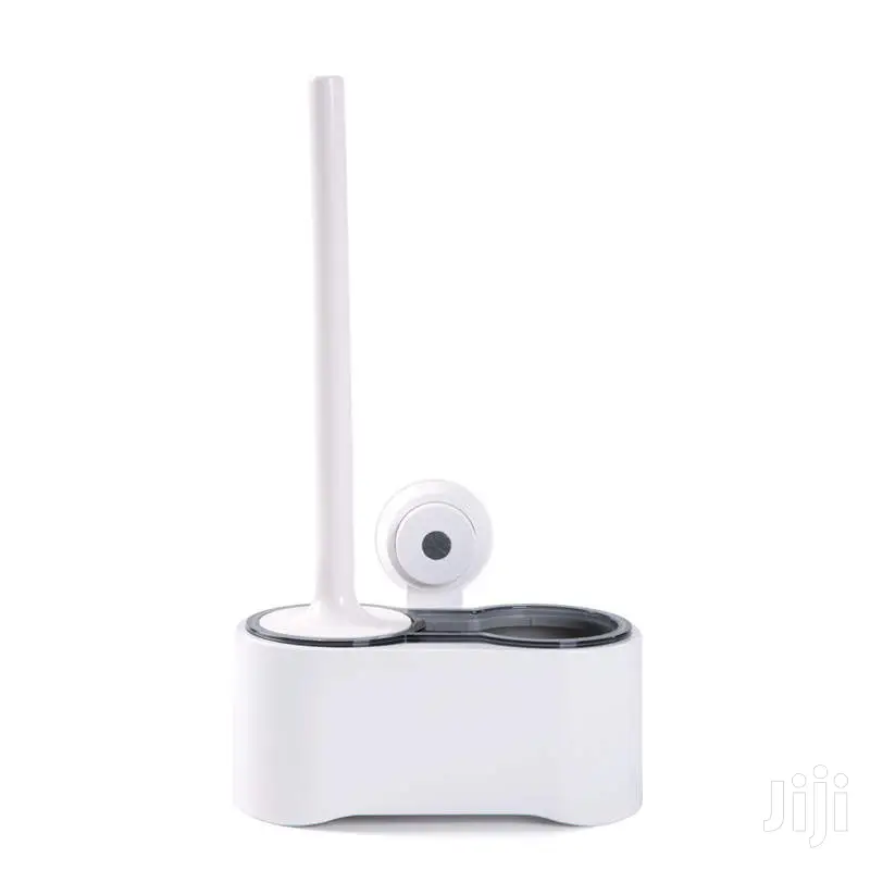 Wall Mounted Toilet Brush With Holder.