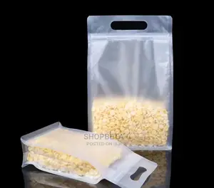 Resealable Frosted Flat Bottom Pouch