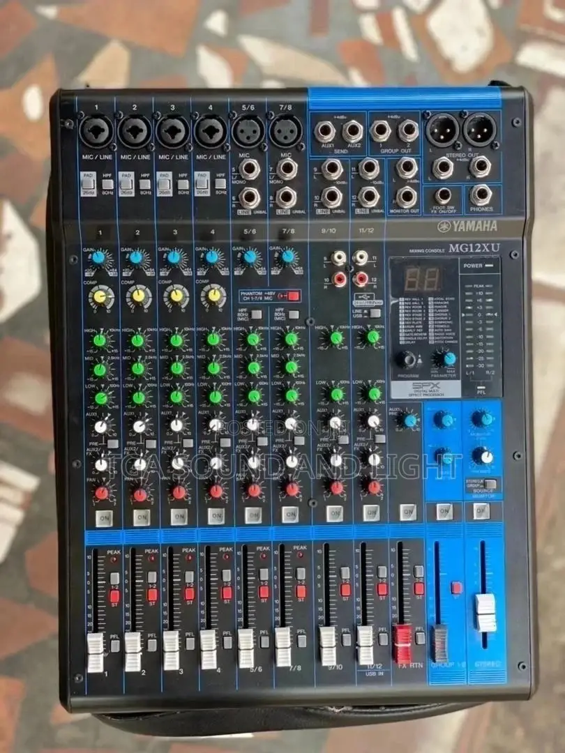 Yamaha Mg12xu 12-input 4-bus Mixer With Effects