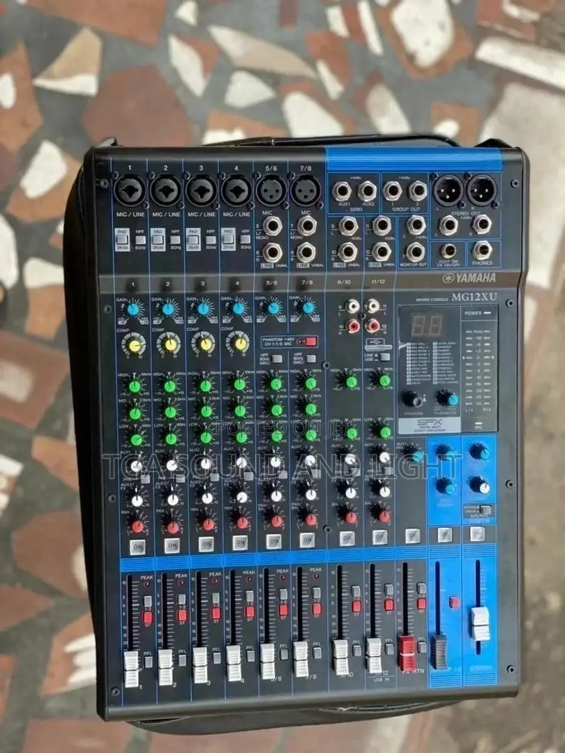 Yamaha Mg12xu 12-input 4-bus Mixer With Effects