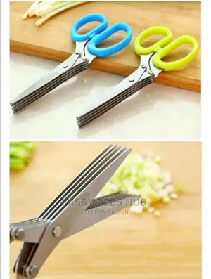 5 Layers Multi-Functional Kitchen Scissors