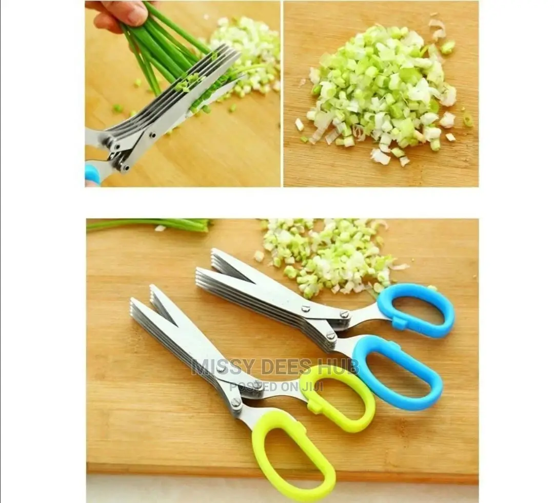 5 Layers Multi-Functional Kitchen Scissors