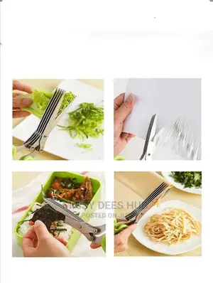 5 Layers Multi-Functional Kitchen Scissors