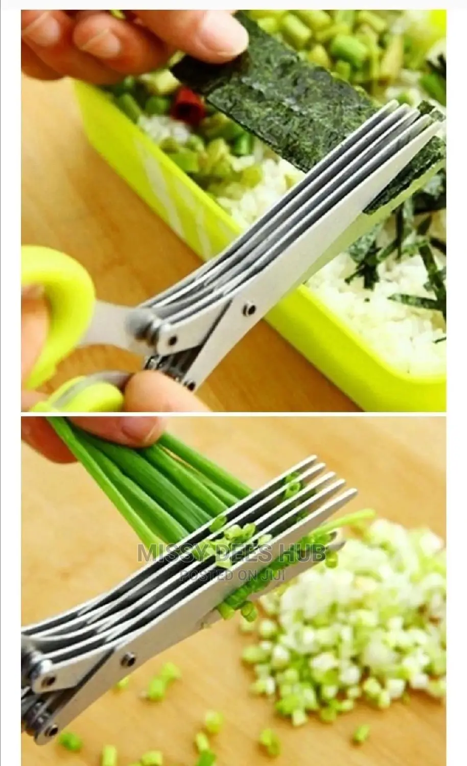 5 Layers Multi-Functional Kitchen Scissors