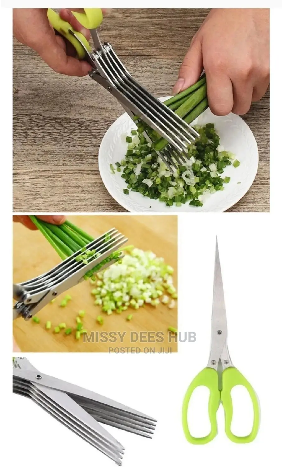 5 Layers Multi-Functional Kitchen Scissors