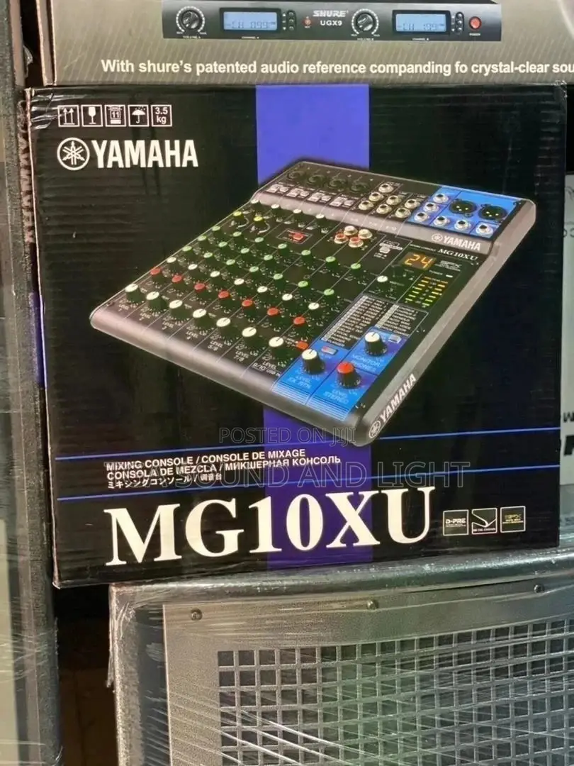 Yamaha Mg10xu 10-input Mixer With Effects
