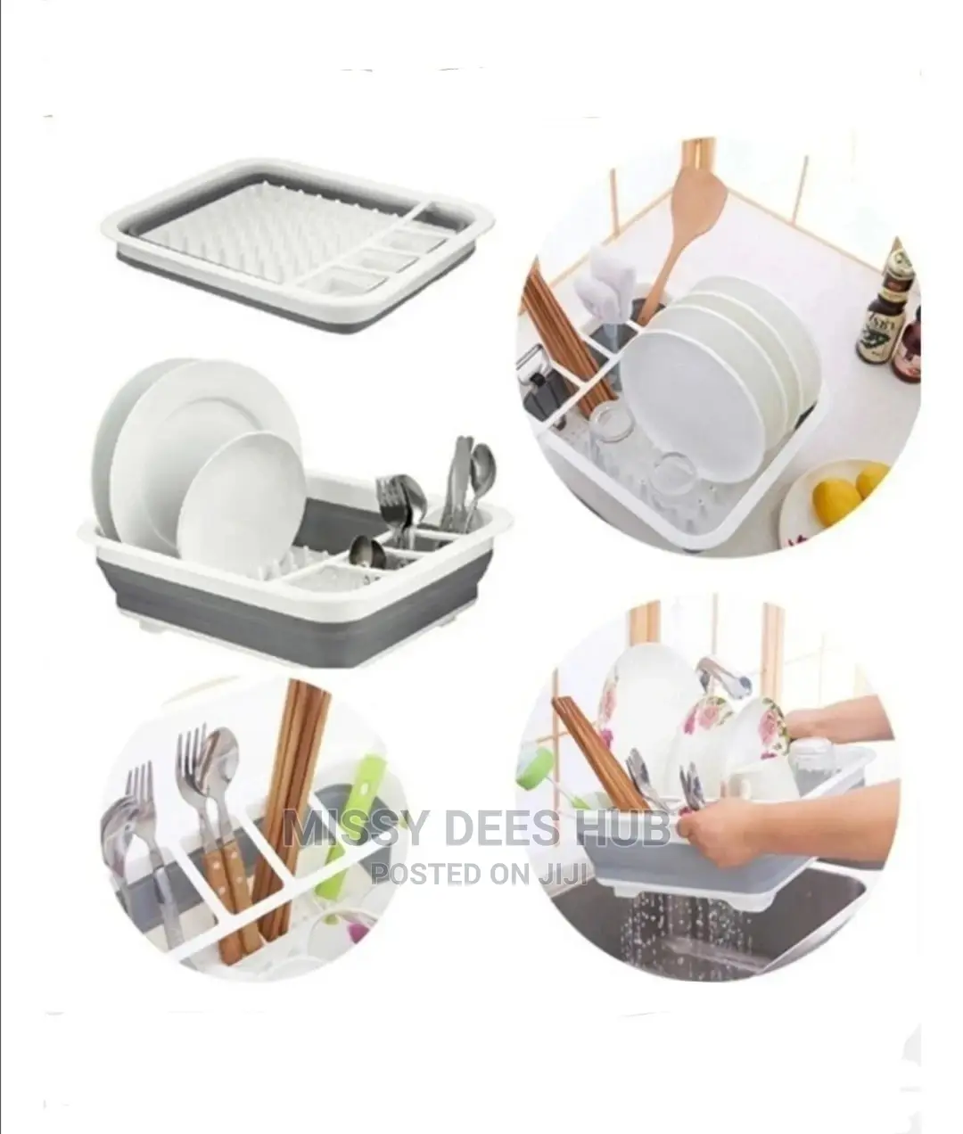 Silicone Dish Rack { Collapsible}