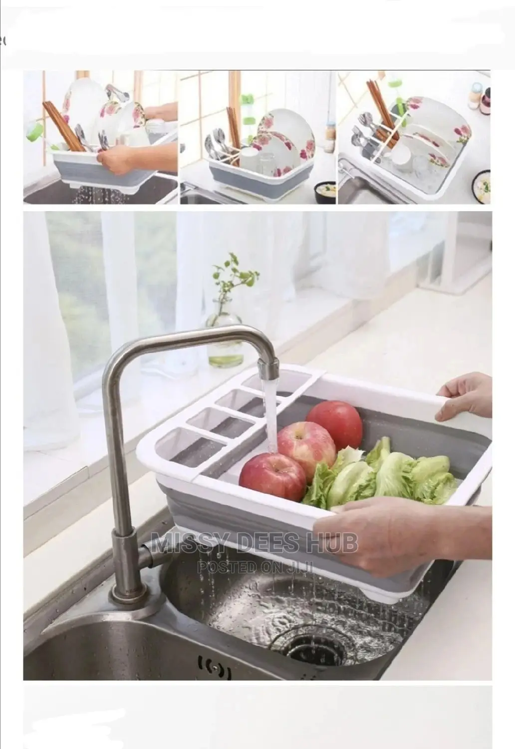 Silicone Dish Rack { Collapsible}