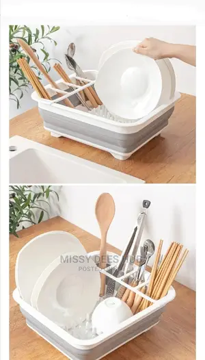 Silicone Dish Rack { Collapsible}