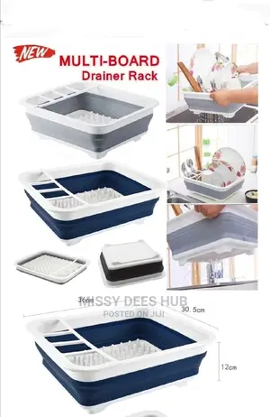 Silicone Dish Rack { Collapsible}