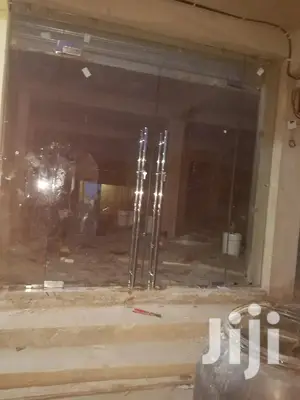 Glass Double Door With Frameless