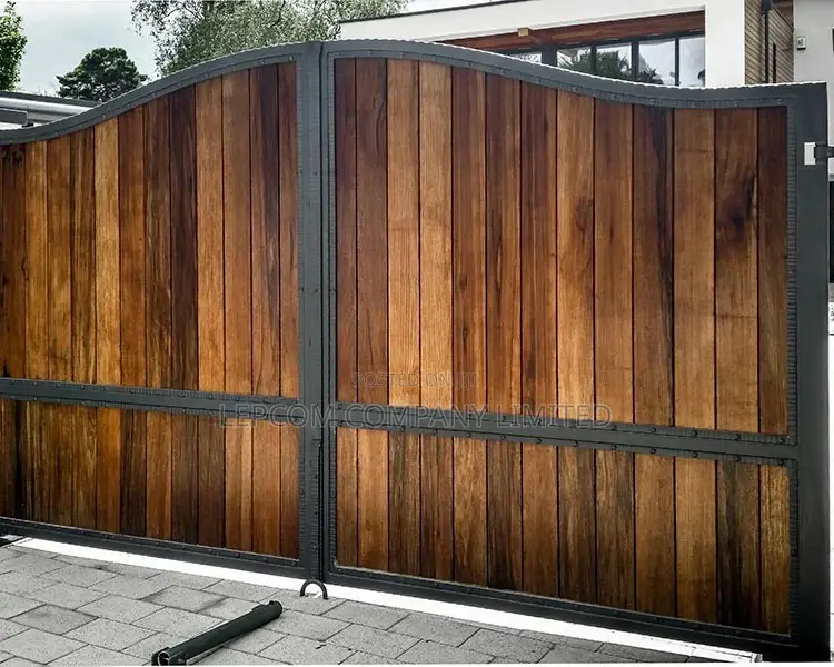Gate With Wood