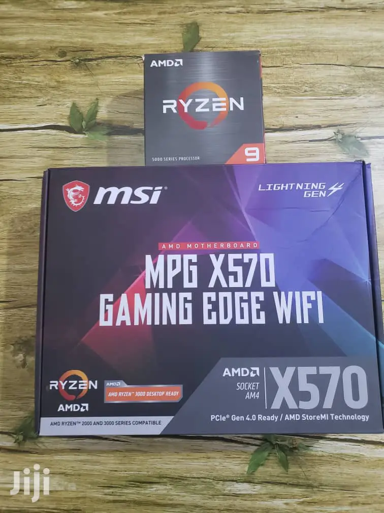 AMD Ryzen 9 5900X 12c/24t Plus Msi X570 Gaming Edge Wifi