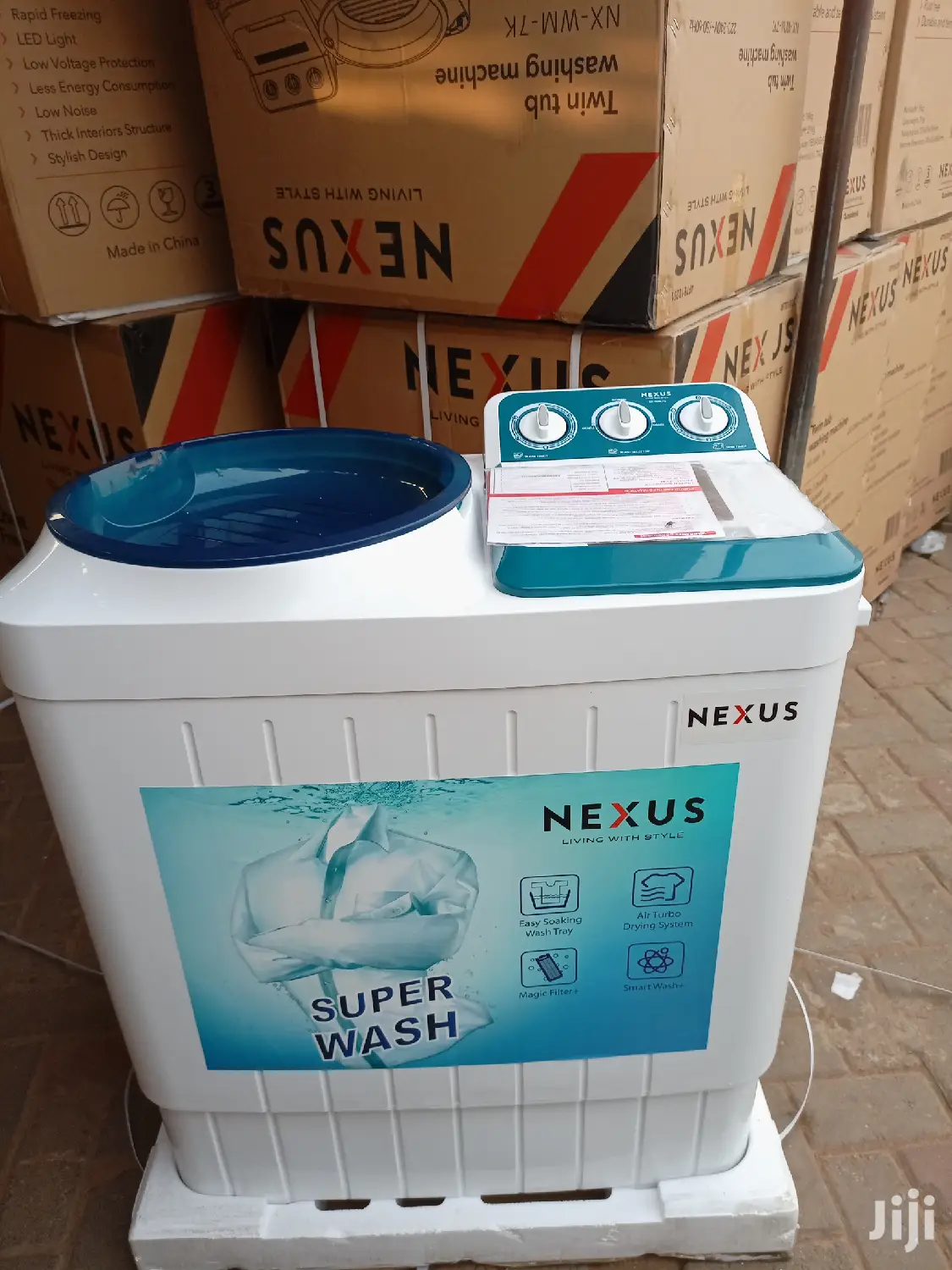 Nexus 15kg Twin Tub Washing Machine