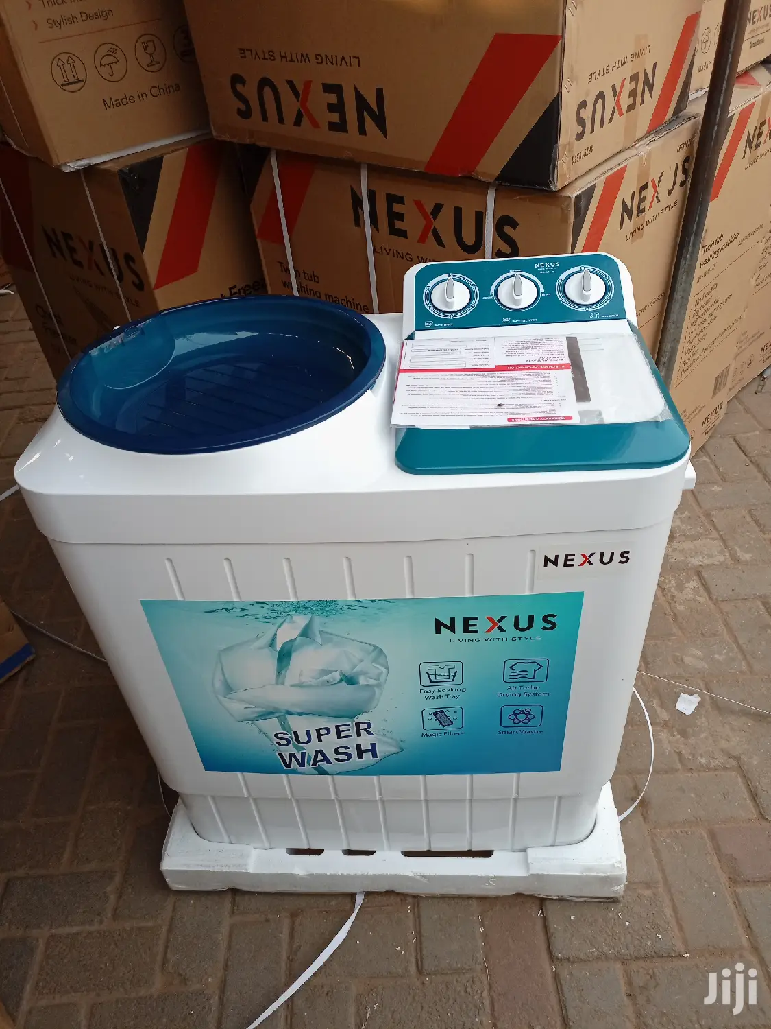Nexus 15kg Twin Tub Washing Machine
