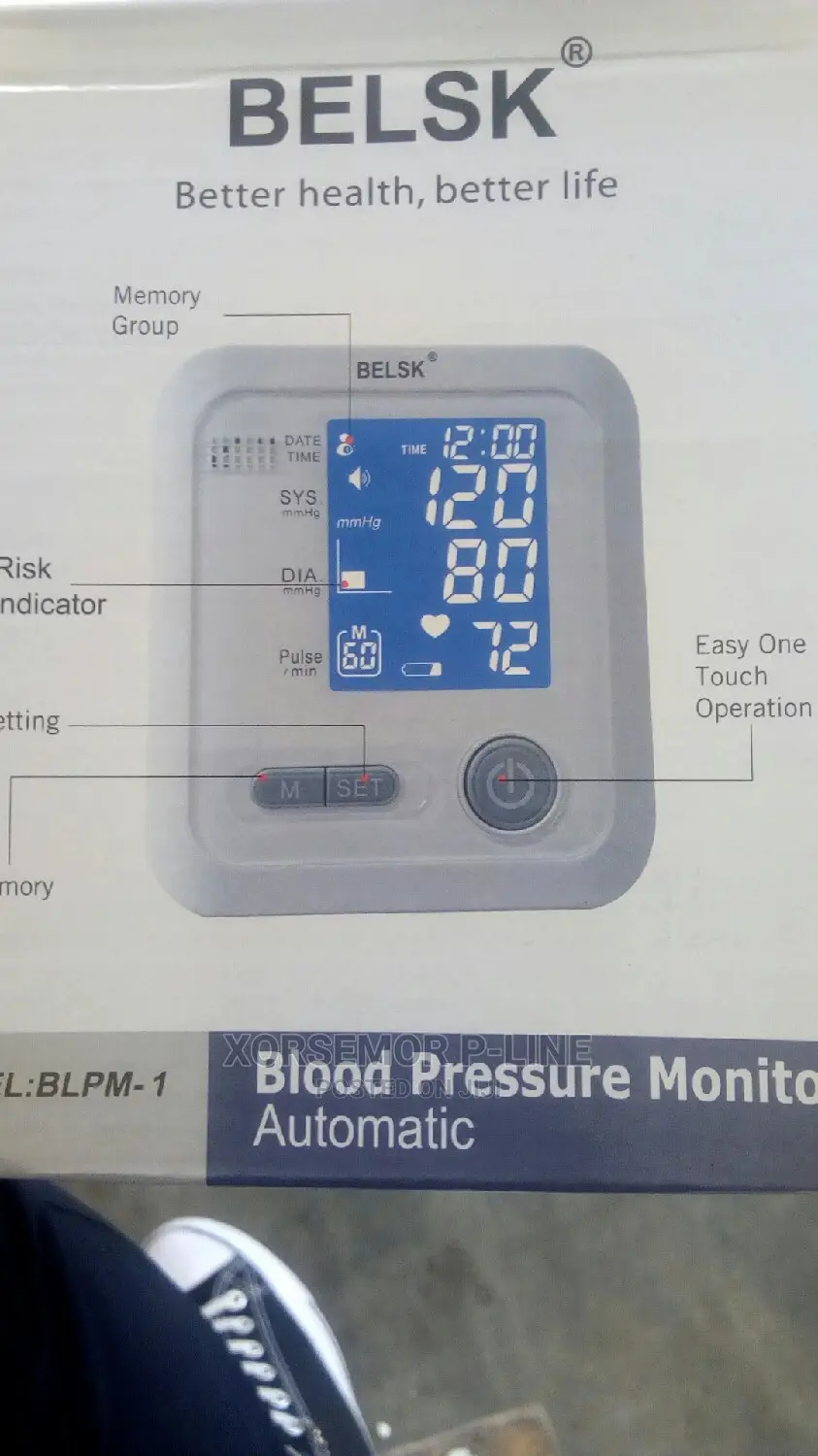 Blood Pressure Monitor Automatic, Better Health Happy Family