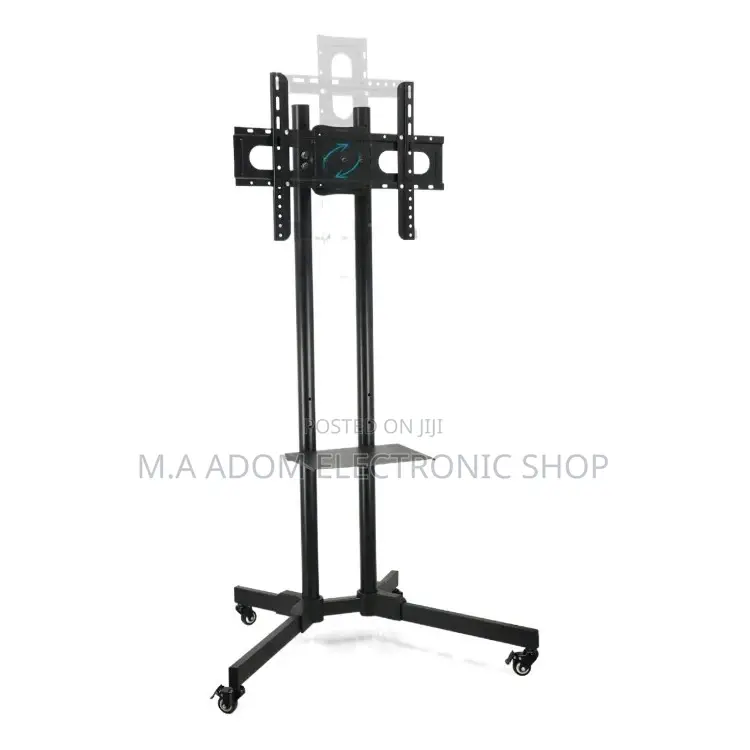 TV Cart Mobile Height Adjustable TV Stand 32''-65''