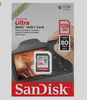 Sandisk 128gb SDHC Memory Cards