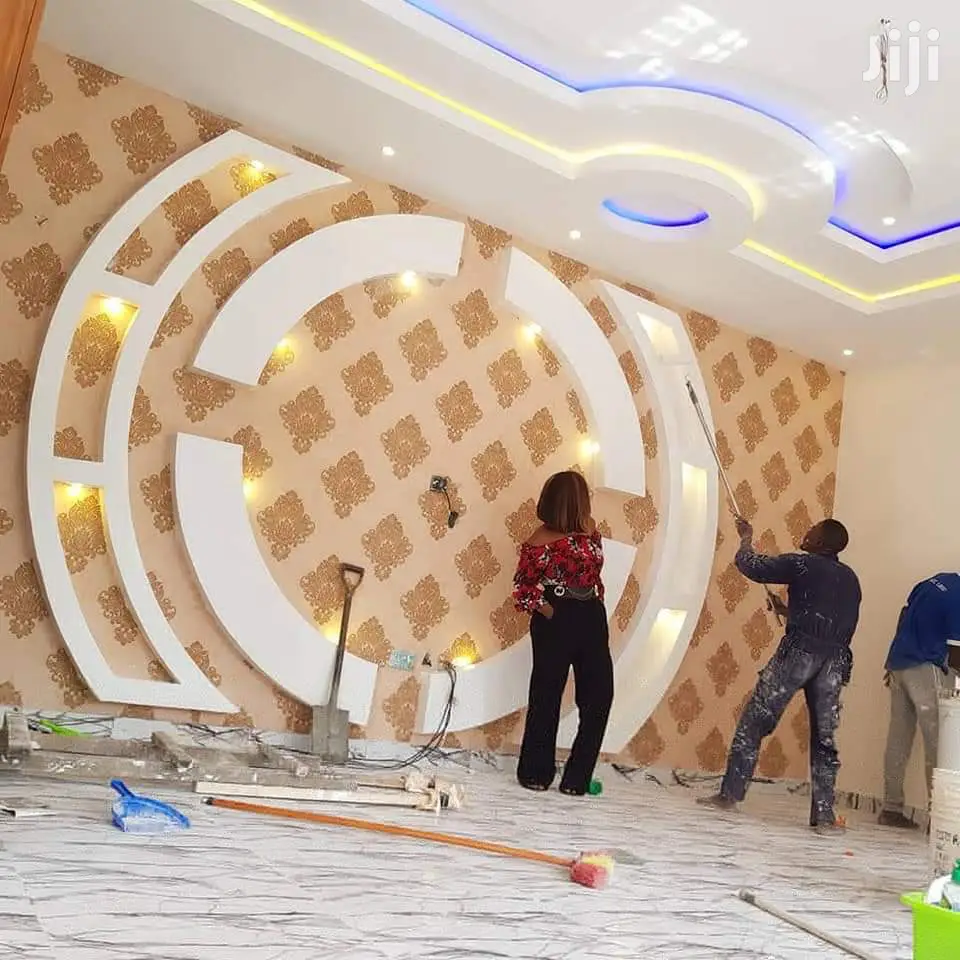 P.O.P Ceiling Work,Plumbing,Painting and Electrician