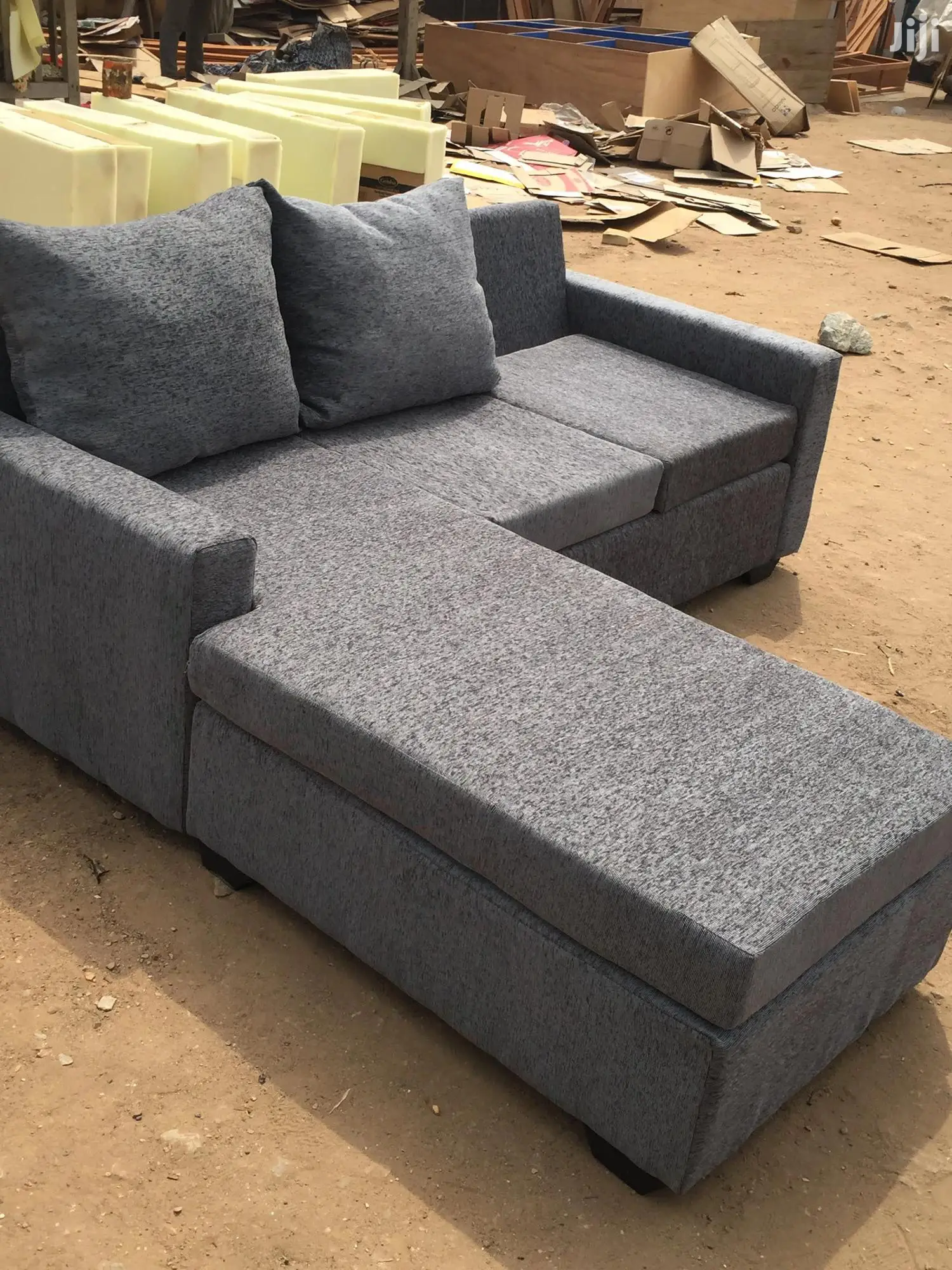 Quality Made L Shaped Sofa Chair(Different Colors)