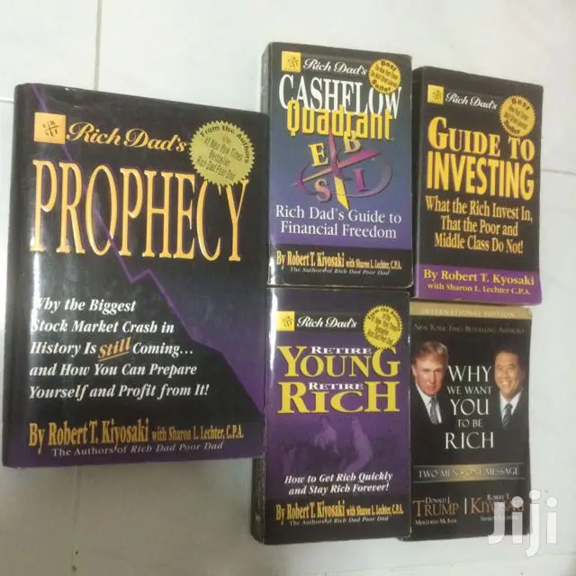 Rich Dad Poor Dad Books on Business Life and Investing