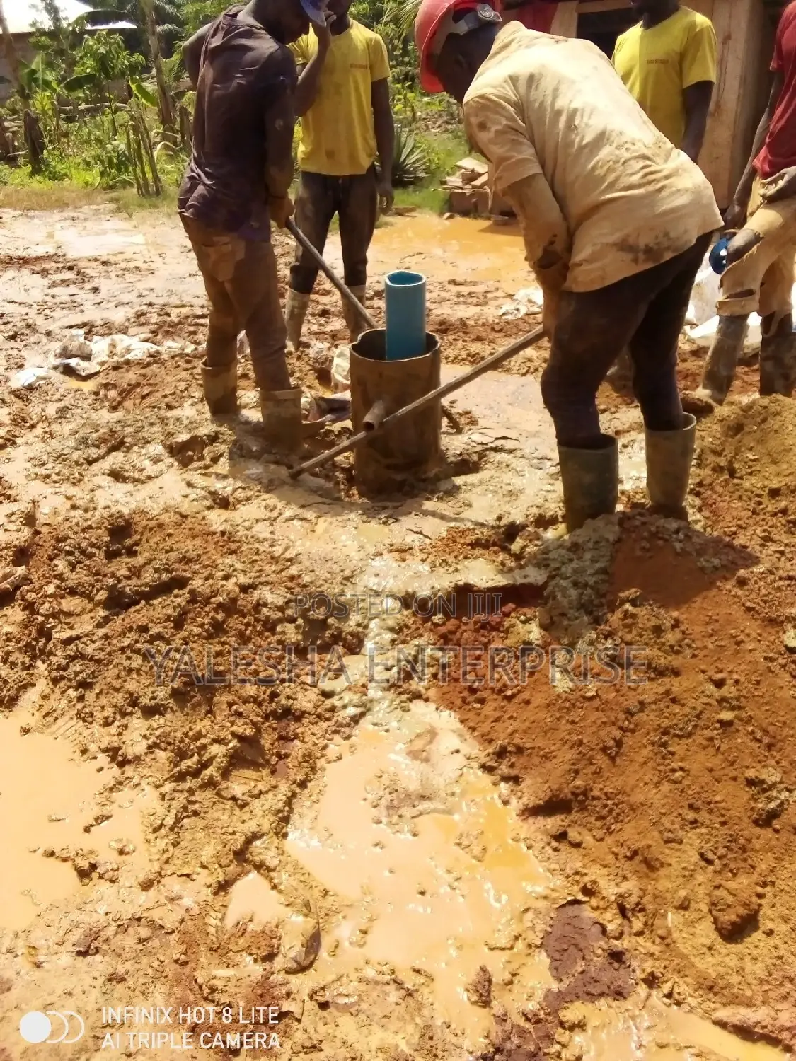 Super Quality Borehole With An Electric Pump
