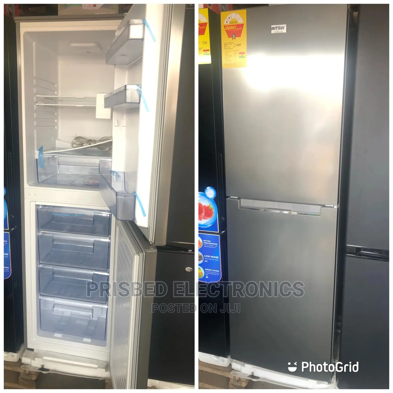 Mitsui Double Door Refrigerator 246 Litres