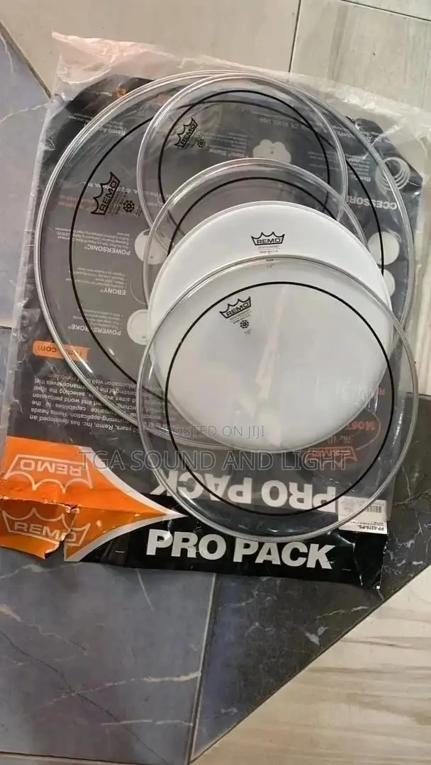 Remo Pinstripe Clear Drumhead Pack