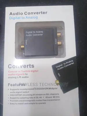 Digital to Analog Audio Optical Converters