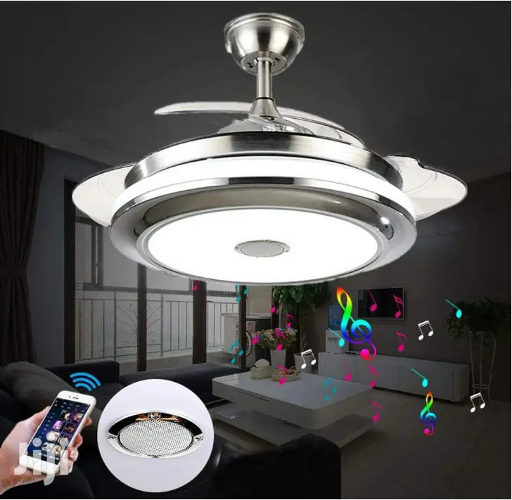 Ceiling Fan With Lights And Bluetooth