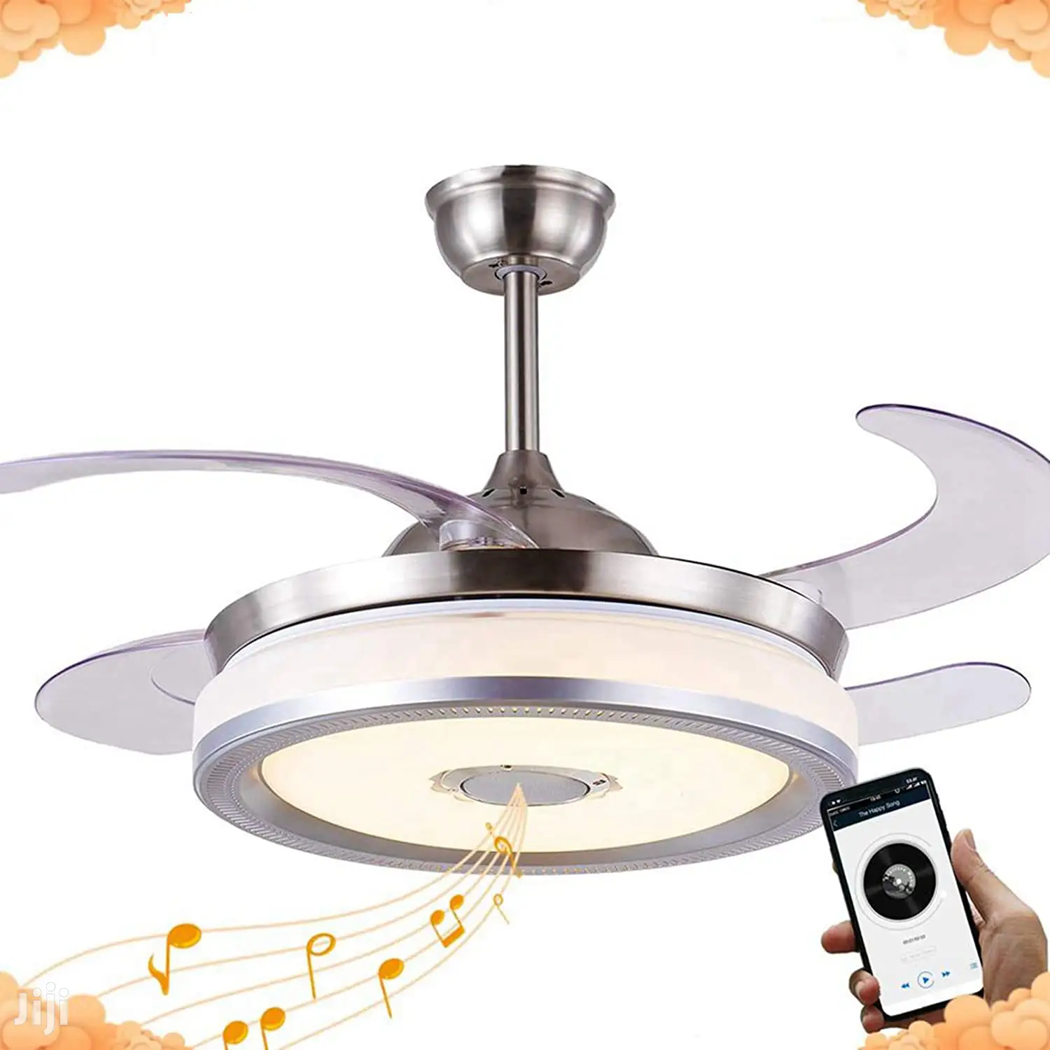 Ceiling Fan With Lights And Bluetooth