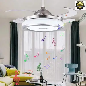 Foldable Ceiling Fun With Bluetooth and Light
