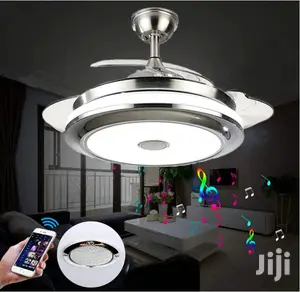 Foldable Ceiling Fun With Bluetooth and Light