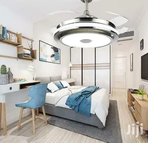 Foldable Ceiling Fun With Bluetooth and Light