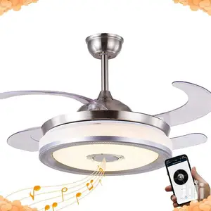 Foldable Ceiling Fun With Bluetooth and Light