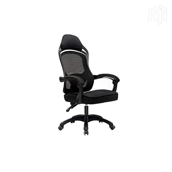 High Back Executive Mesh Office Swivel Chair - Black