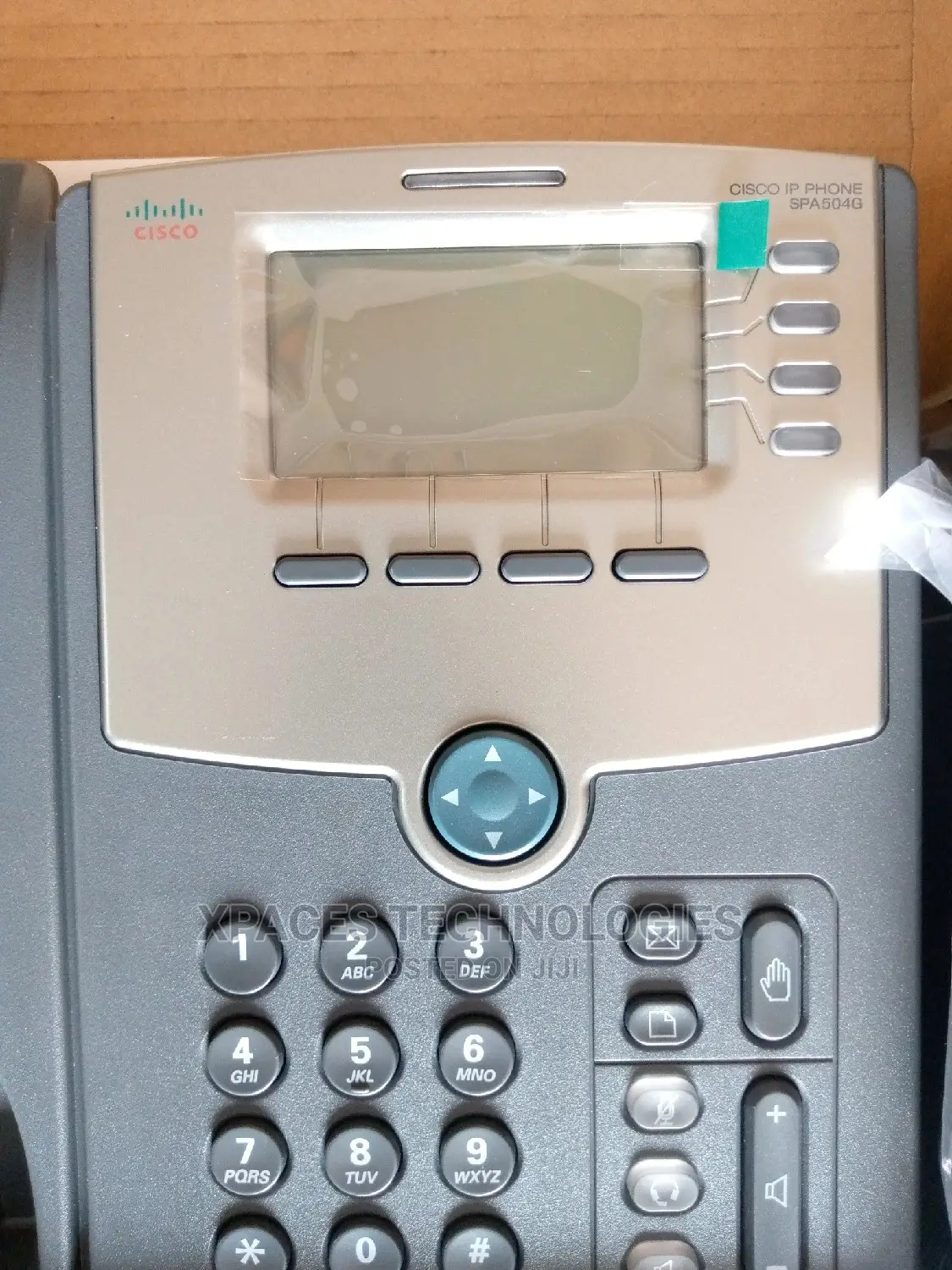 Cisco SPA504G 4-Line IP Phone With 2-Port Switch,And Poe