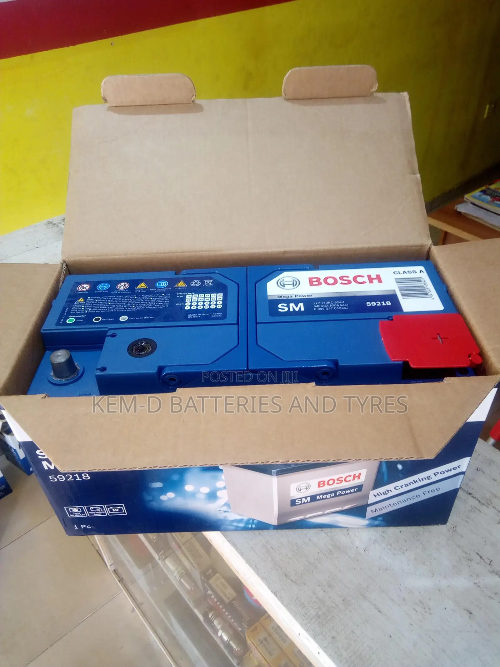 19 Plates Bosch Battery-free Instant Delivery