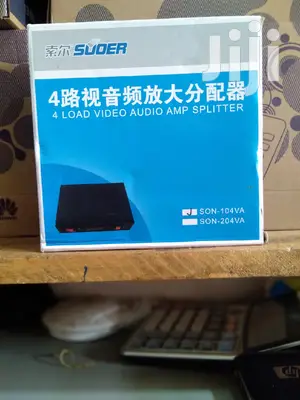 4 Way Av Splitter