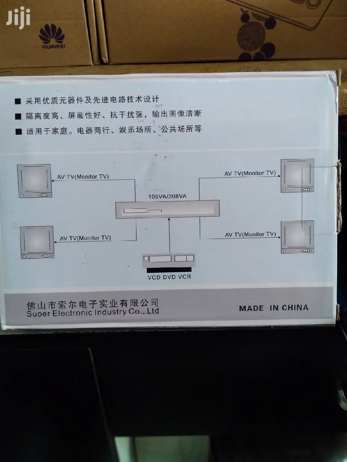 8 Way Video Amp Splitter