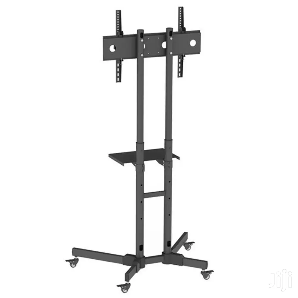 Mobile TV Cart on Wheels Fit for 32-65