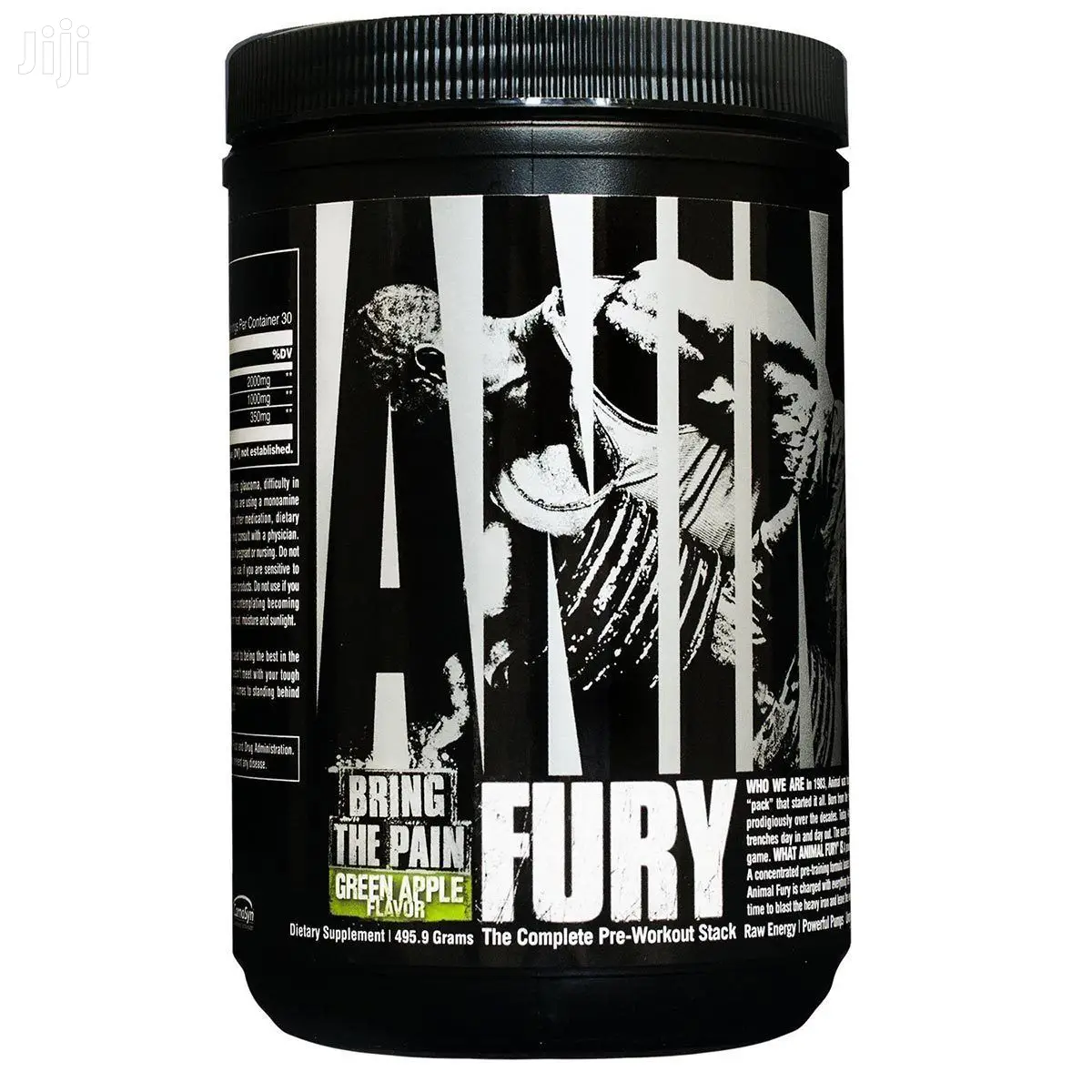 Animal Fury Pre Workout Supplement for Energy and Focus