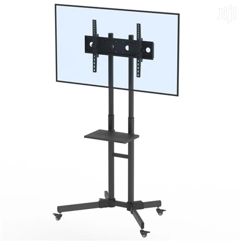 Mobile TV Stand+Mount Rolling TV Cart TV Trolley Stand