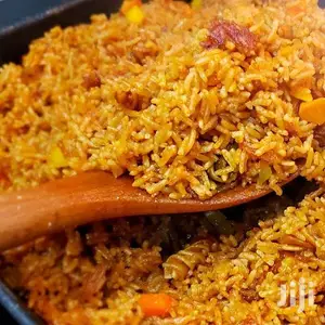 Rice and Chicken,Fish,Pork,Beefand Goat With Yam,Banku,More