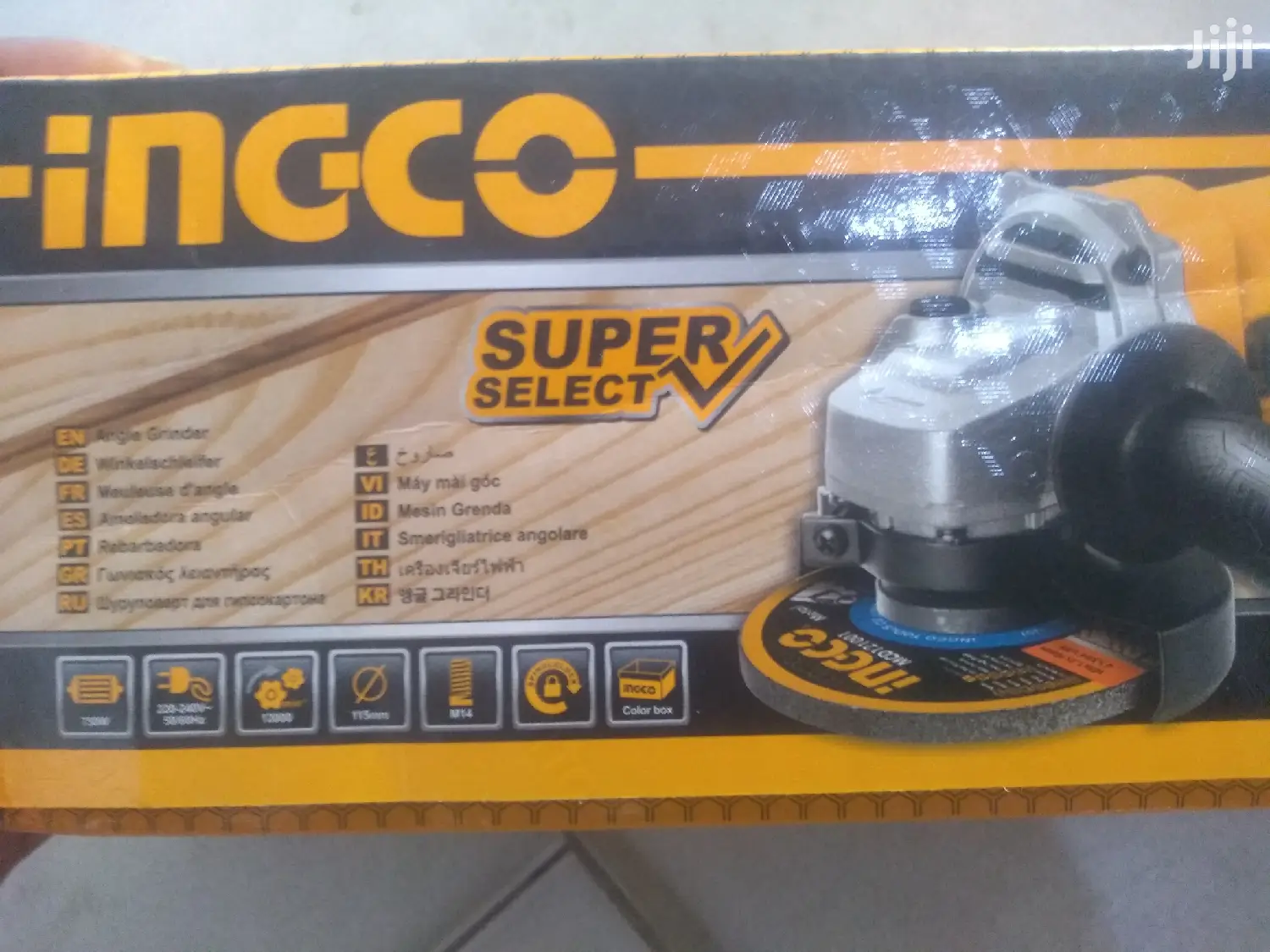 Ingco Angle Grinder Ag750w New