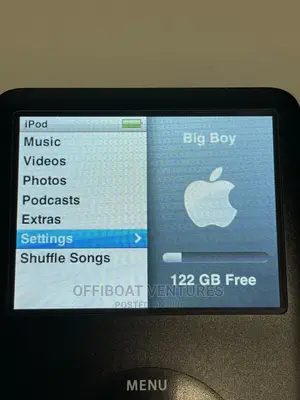 Apple iPod Classic 7th Generation Black (160 GB)